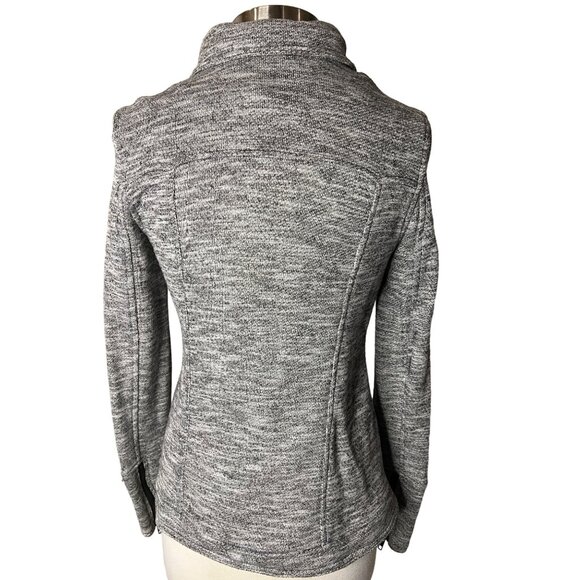 Market & Spruce women’s large Moto jacked long sleeve zip pockets - Picture 3 of 14